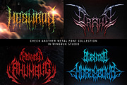 Engaged Mutan | Metal Font, a Blackletter Font by WingBuk (Thumbnail 12 of 13)