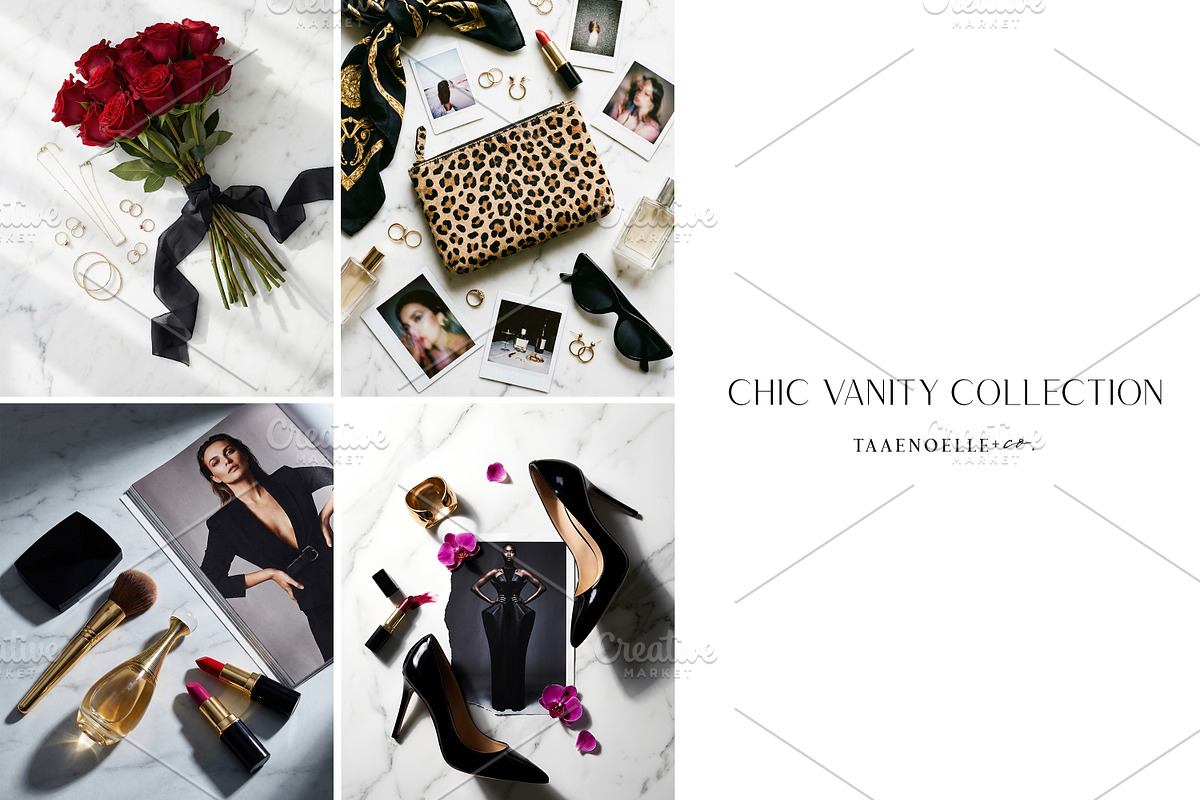 Chic Vanity – Luxury Fashion Flatlay, a Beauty & Fashion Photo by Taaenoelle + Co (Photo 4 of 4)