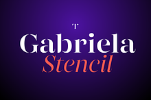 Gabriela Stencil