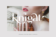 gitte unique ligature serif typeface, a Serif Font by yaqublekker (Thumbnail 6 of 9)