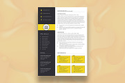 Canva Resume Template, a Resume Template by DesignDevisers (Thumbnail 3 of 10)