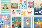 Nursery Art Prints Bundle - 140+, a Background Graphic by Artemsky (Thumbnail 3 of 10)