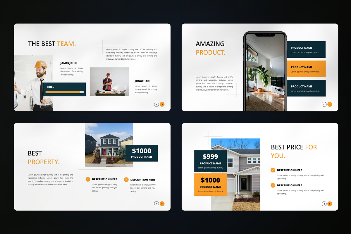 Property Agency Keynote, a Presentation Template by SquidPixey (Photo 3 of 7)
