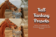 30 Fall Fantasy Photoshop Actions, an Action Add-On by 3Motional (Thumbnail 5 of 11)