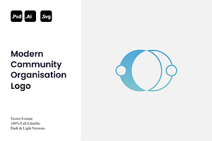 Modern Community Organisation Logo, a Branding & Logo Template by Luxury Logos