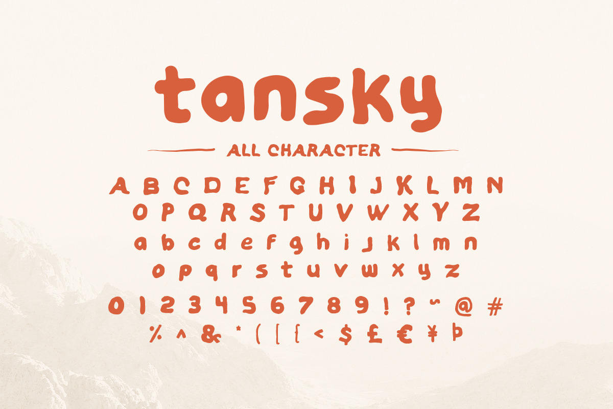 Tansky – Written in Bold, a Handwritten Font by dailygraphic (Photo 9 of 9)