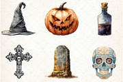 Vintage Gothic Halloween Elements, a Graphic by Libby Wishes (Thumbnail 5 of 5)