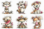 Whimsical Summer Animal Clipart, an Illustration by Libby Wishes (Thumbnail 6 of 6)