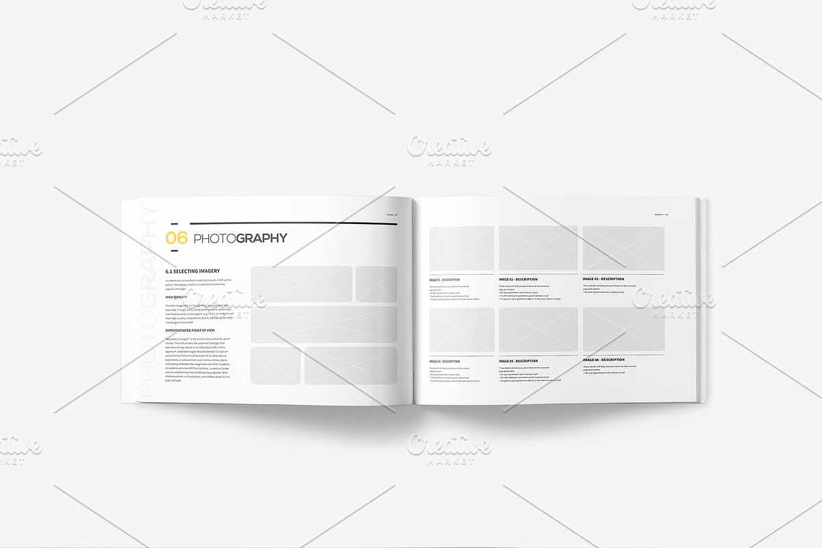 Brand Manual 28 Pages A4 / US Letter, a Brochure Template by Mastergfx (Photo 19 of 21)