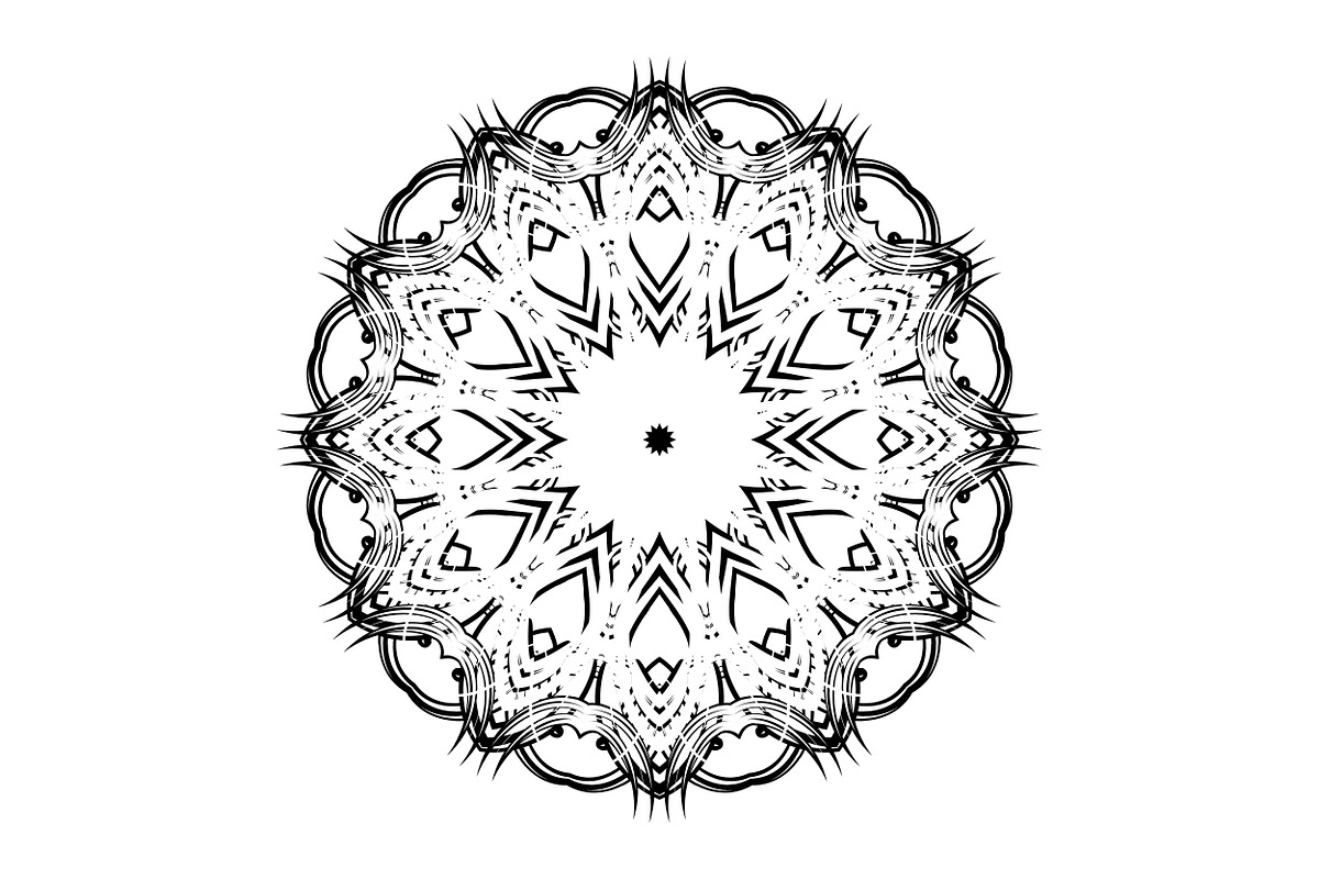 Premium Mandala Illustration Pack, a Decorative Illustration by NJ Himel (Photo 85 of 101)