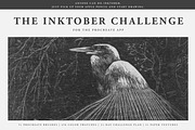 The Inktober Challenge Procreate Kit, a Brush Add-On by Digi Life (Thumbnail 1 of 8)