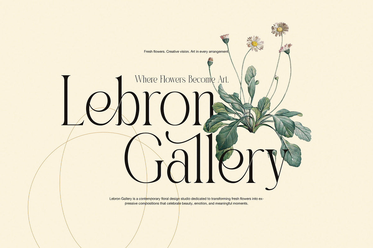 Bember Elegant Serif Font, a Serif Font by Graphicxell (Photo 5 of 8)