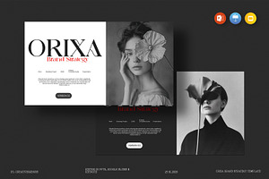 Orixa Brand Strategy Presentation, a Presentation Template by CreativexGenius