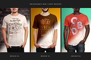 Men T-Shirt Mockups, a Shirt Mockup by Indieground Design Inc. (Thumbnail 3 of 5)