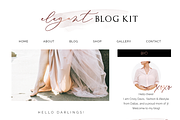 70 Piece Elegant Blog Kit, a Templates & Theme by Inky Jar Design Studio (Thumbnail 8 of 8)