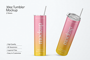30oz Tumbler Mockup, a Mockup by Mockupdaddy (Thumbnail 1 of 11)