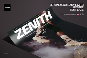 Beyond Limits Poster Template, a Poster Template by creatsy5
