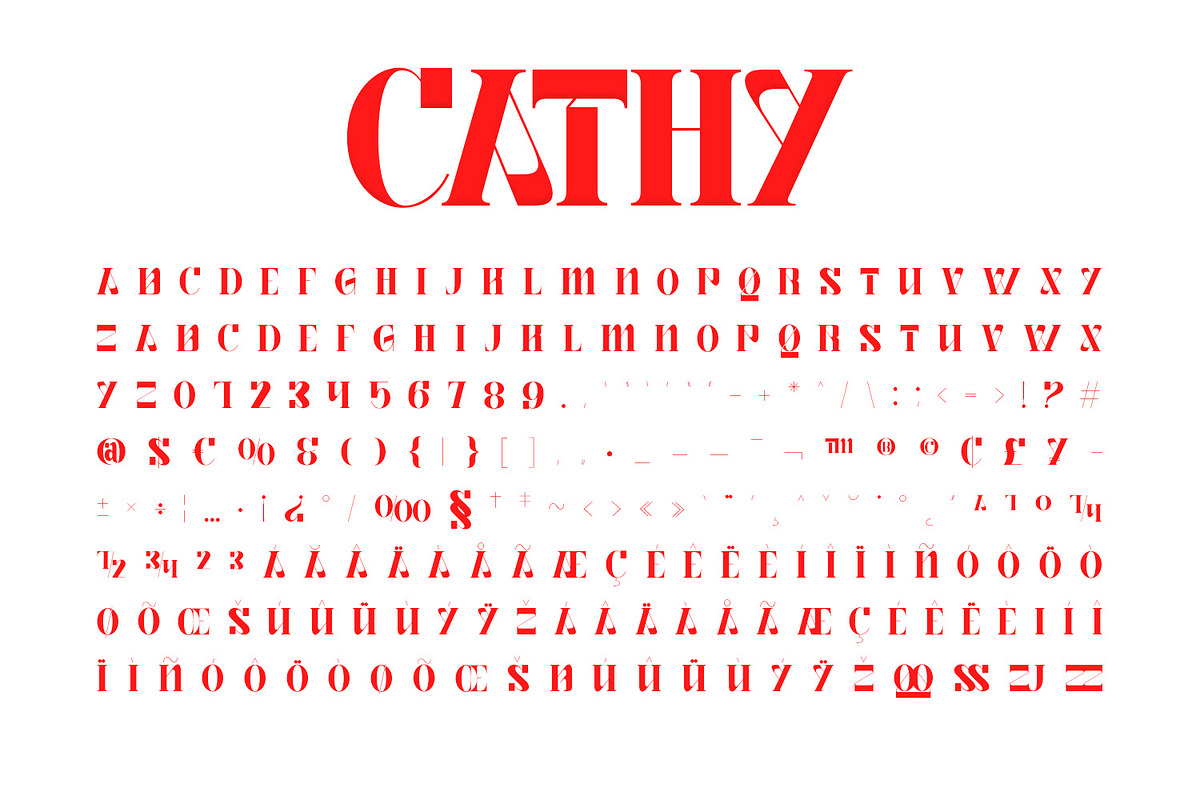 Cathy Display, a Serif Font by Foxtype (Photo 7 of 7)