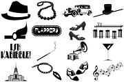 Gatsby Party Elements AI EPS PNG, an Illustration by FrankiesDaughtersDesign (Thumbnail 4 of 7)