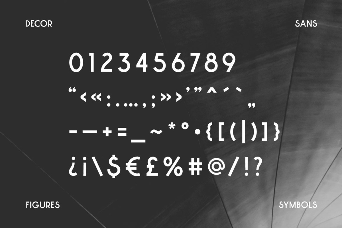 Decor Sans, a Sans Serif Font by Mark van Leeuwen (Photo 3 of 6)