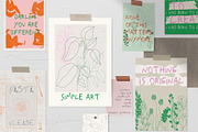 ART division posters & pattern, a Decorative Illustration by Mio Buono (Thumbnail 2 of 14)