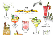 Signature Cocktail Creator Vector, a Food Illustration by ILLONA GRAPHICS (Thumbnail 5 of 11)
