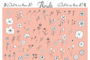 Vector Floral Kit - 250+ Elements, a Decorative Illustration by Doris Jetz (Thumbnail 3 of 4)
