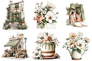 Watercolor Easter Clipart Bundle, an Illustration by DreamCafeArt (Thumbnail 3 of 6)