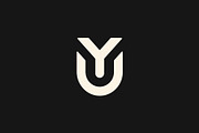 YU letter monogram Logo Design, a Branding & Logo Template by Vectoryzen (Thumbnail 2 of 2)