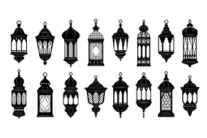 Arabian lanterns and lamps, an Object Illustration by Buch&Bee
