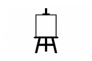 Artist Canvas On Wooden Easel Icon, an Icon by Gfx_Store (Thumbnail 7 of 10)
