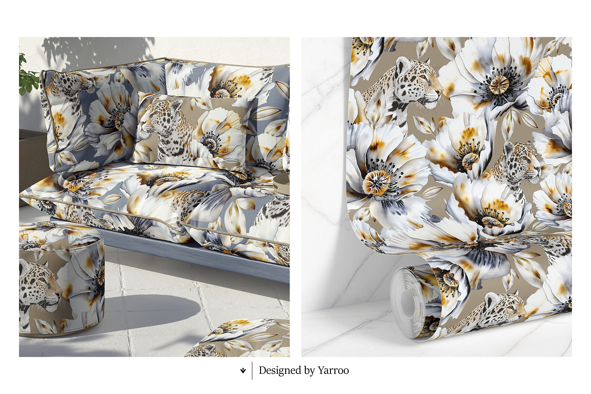 CEYARA - LUXURY PRINTS, a Pattern Graphic by YARROO (Photo 6 of 10)