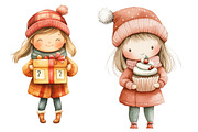 Watercolor Christmas Market Clipart, an Illustration by Daily.Designs (Thumbnail 5 of 5)