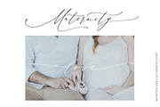 Month Glade - Calligraphy Font, a Script Font by Sronstudio (Thumbnail 5 of 13)