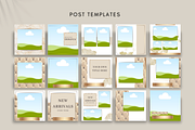 Instagram post Template + Highlights, a Social Media Template by Innova Studio (Thumbnail 3 of 7)