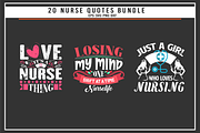 Nurse 20 quotes t shirt bundle, a Graphic by Uniquesvg99 (Thumbnail 7 of 8)