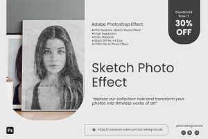 Photoshop - Sketch Photo Effect