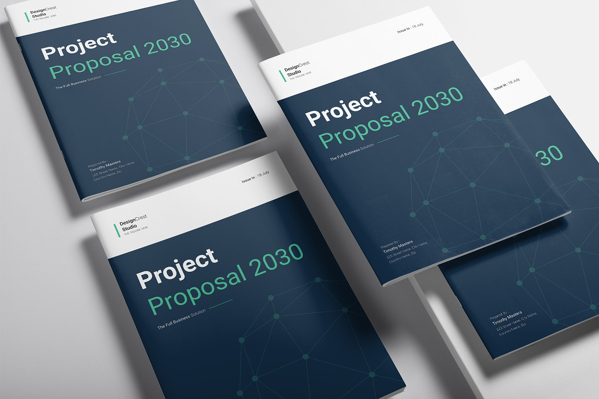 Project Proposal Template, a Brochure Template by DesignCrest (Photo 11 of 13)