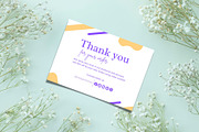 Simple thank you card template canva, a Card Template by DesignArts (Thumbnail 2 of 4)