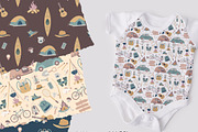Hiking and Travel seamless pattern, a Pattern Graphic by Nebbia (Thumbnail 3 of 5)
