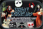 Retro Halloween Horror Collage Pack, an Object Graphic by Retro Black Studio (Thumbnail 13 of 19)