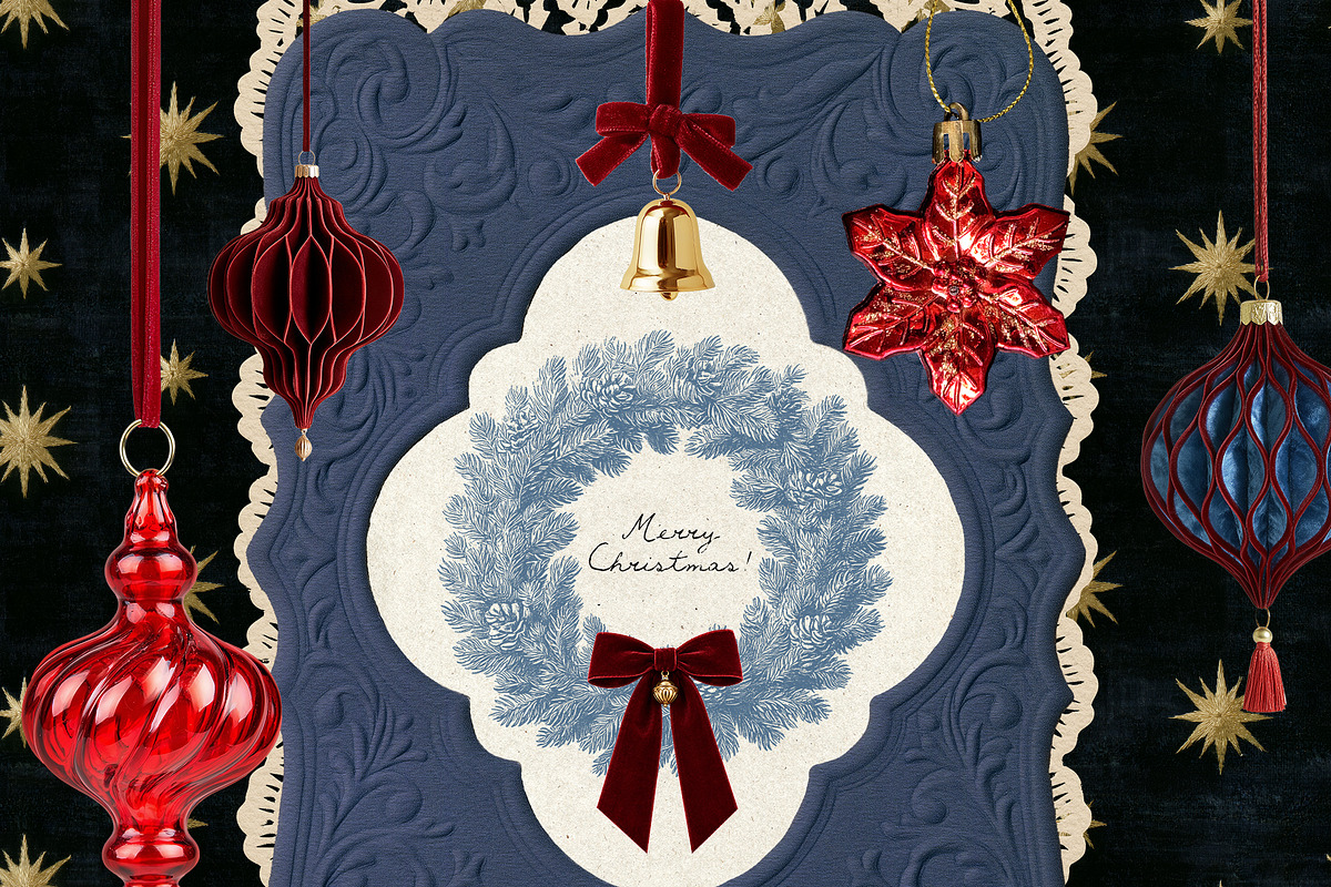 Christmas Collage & illustrations, an Object Graphic by Pamyatka Shop (Photo 15 of 15)