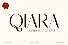 CS Qiara – Modern Sans Serif