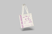 Tote Bag Mockup, a Packaging Mockup by Pikachudesign (Thumbnail 4 of 5)