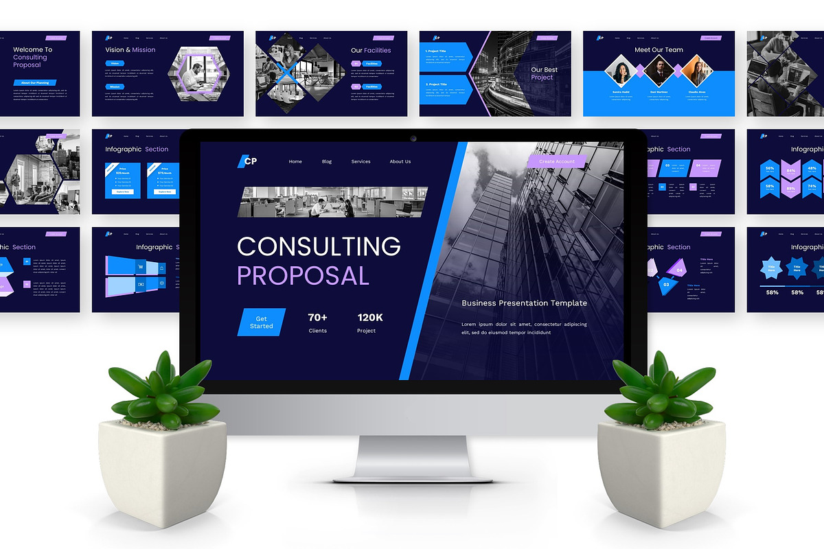 Consulting Proposal - Business GSL, a Presentation Template by Deepslide Studio (Photo 5 of 6)