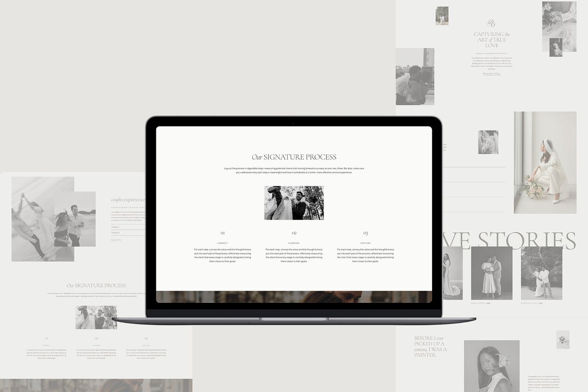 Website Template Squarespace: Dahlia, a Squarespace Template by Candor Templates (Photo 7 of 18)