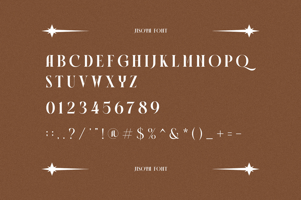 Jisoya Elegant Serif Font Typeface, a Serif Font by Graphicxell (Photo 10 of 10)