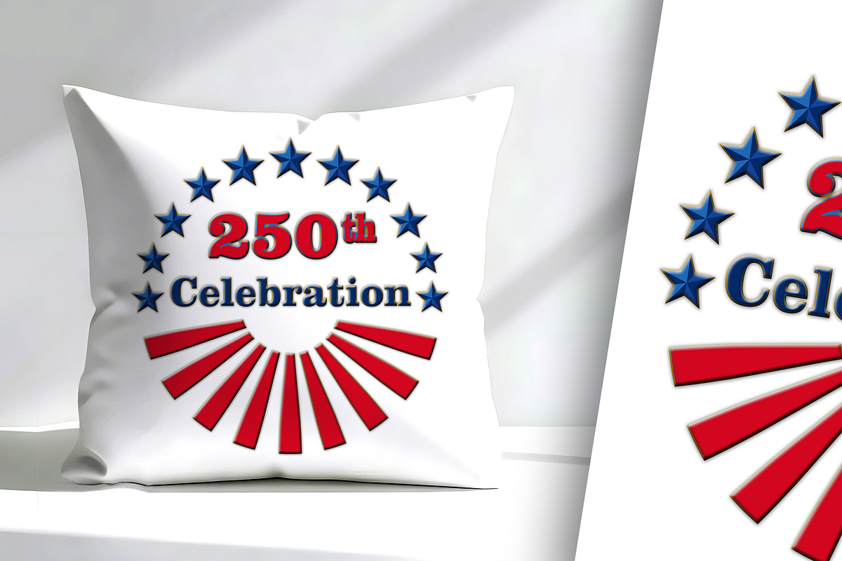 250th Celebration USA Ray and Stars, a Seasonal Illustration by Sharon Schwalbe (Photo 2 of 5)