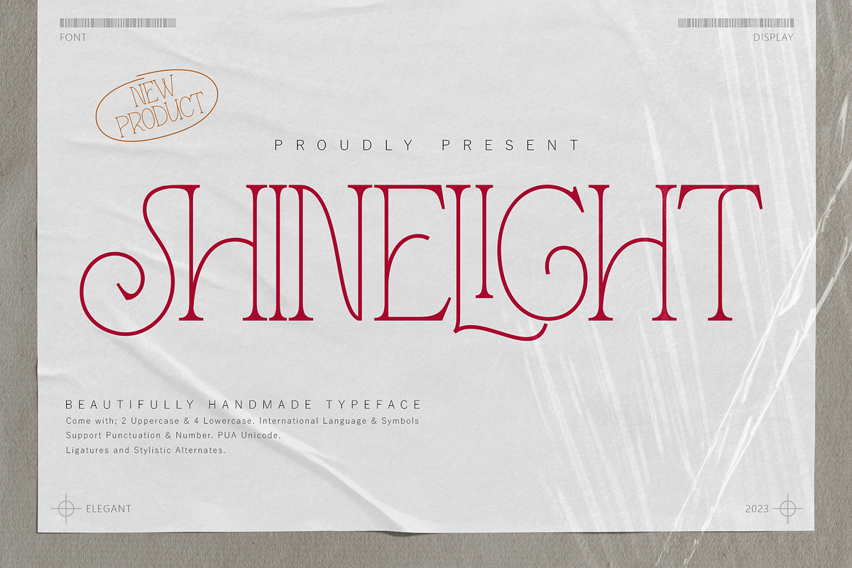 SHINELIGHT, a Serif Font by JamalCreativeStudio (Photo 1 of 12)
