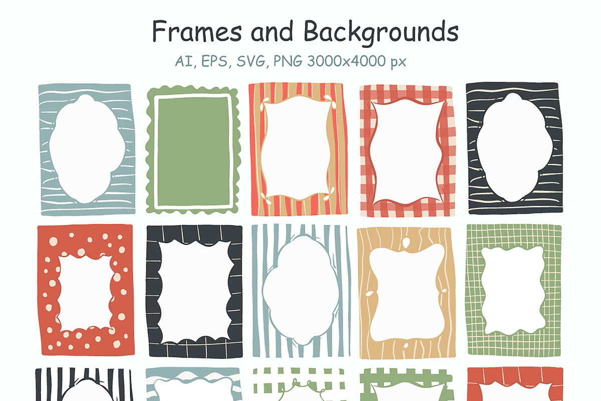 Kitchen Essentials Collection, an Object Graphic by Evgeniia (Photo 11 of 14)